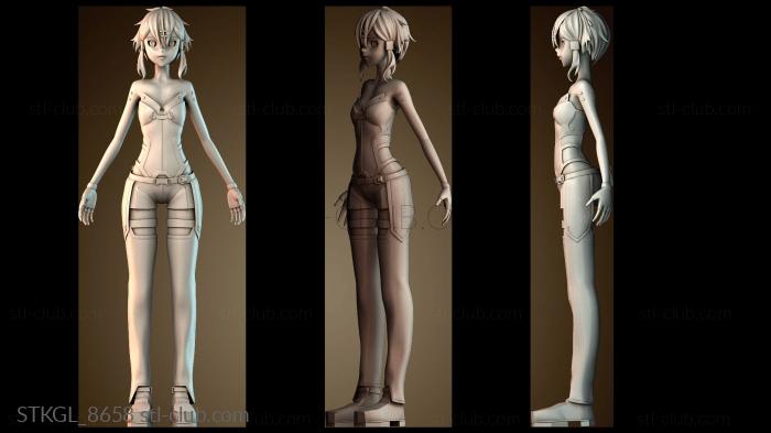 Статуэтки девушки STKGL_8658