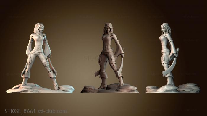 Статуэтки девушки STKGL_8661