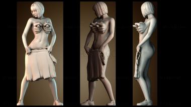 3D модель Женщины переодеваются (STL)