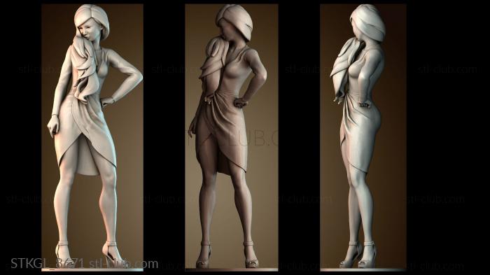 Статуэтки девушки STKGL_8671