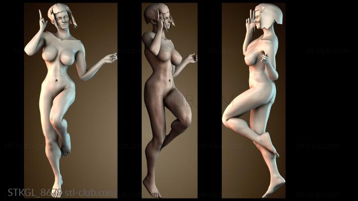 Статуэтки девушки STKGL_8679