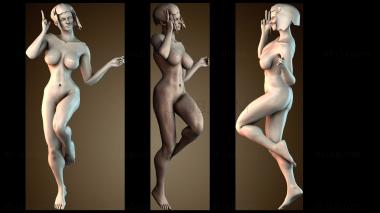 3D модель Танцующая женщина (STL)