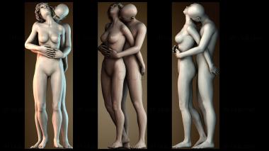 3D модель Пара мужчина и женщина (STL)