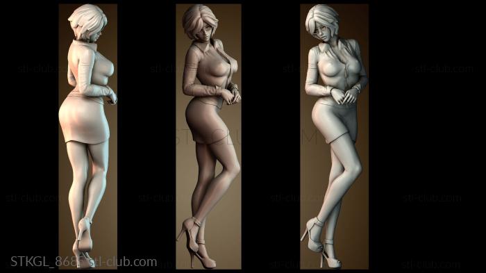 Статуэтки девушки STKGL_8685