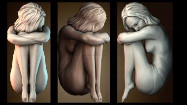 3D модель Доброе утро, женщины (STL)