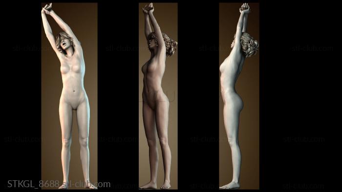 Статуэтки девушки STKGL_8688