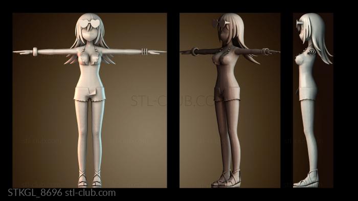 Статуэтки девушки STKGL_8696