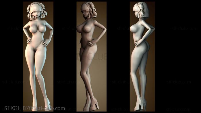 Статуэтки девушки STKGL_8704