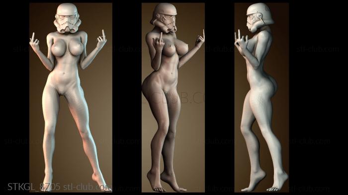 Статуэтки девушки STKGL_8705