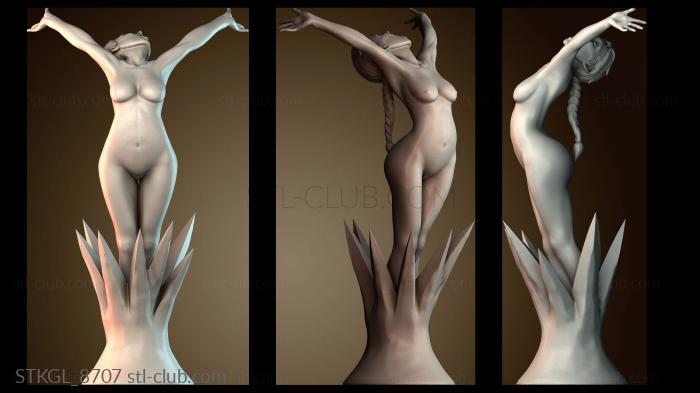 Статуэтки девушки STKGL_8707