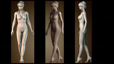 3D модель Девушка ушла (STL)