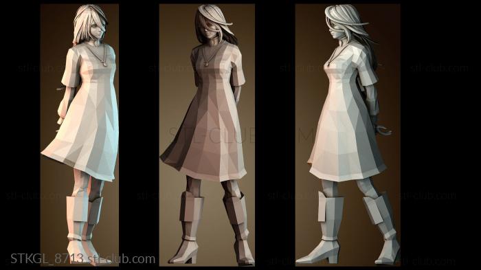 Статуэтки девушки STKGL_8713