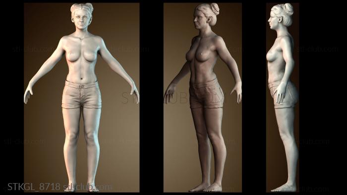 Статуэтки девушки STKGL_8718