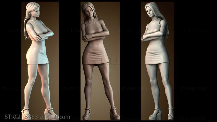 Статуэтки девушки STKGL_8763