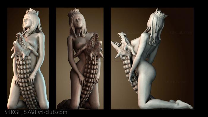 Статуэтки девушки STKGL_8768