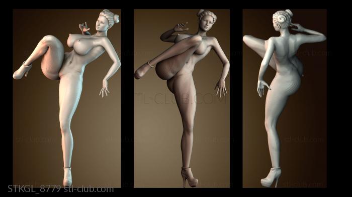 Статуэтки девушки STKGL_8779