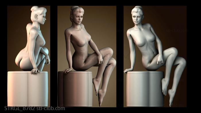 Статуэтки девушки STKGL_8782
