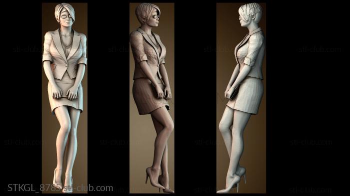 Статуэтки девушки STKGL_8785