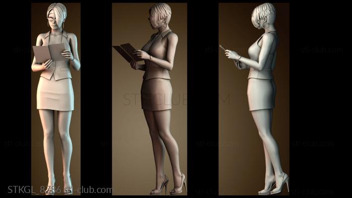 Статуэтки девушки STKGL_8786