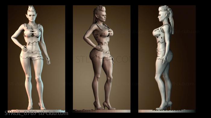 Статуэтки девушки STKGL_8789