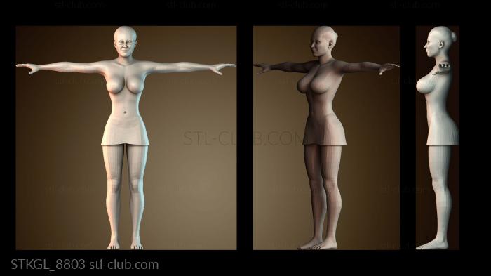 Статуэтки девушки STKGL_8803