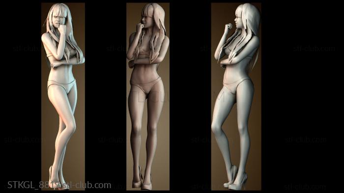 Статуэтки девушки STKGL_8819