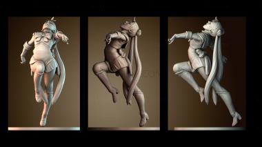 3D модель Мисс Сейлор Мун (STL)