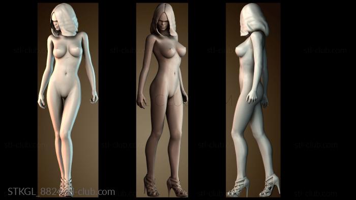 Статуэтки девушки STKGL_8824