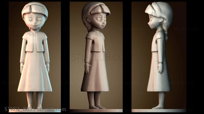 Статуэтки девушки STKGL_8825