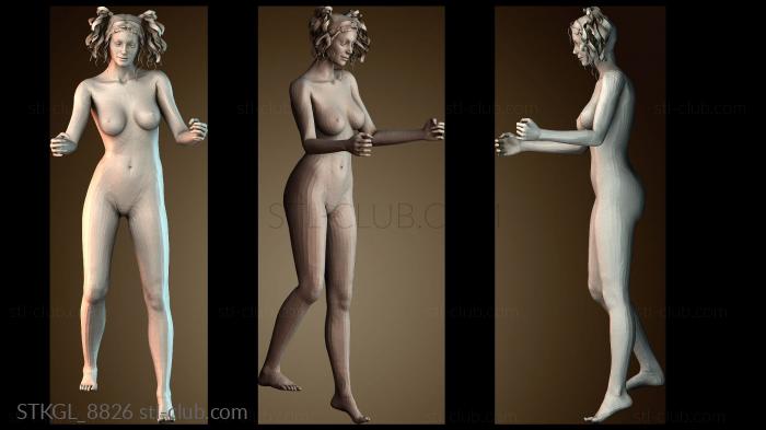 Статуэтки девушки STKGL_8826