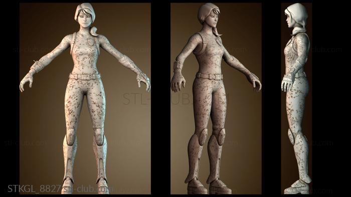 Статуэтки девушки STKGL_8827