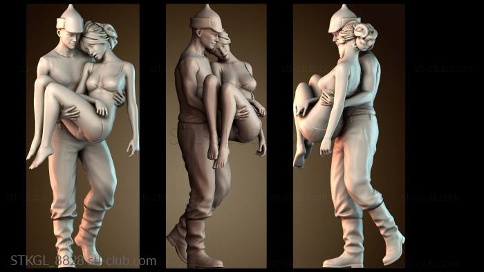 Статуэтки девушки STKGL_8828