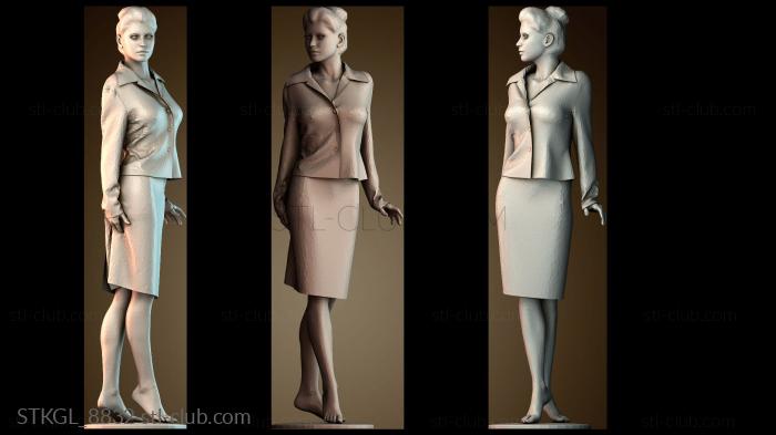 Статуэтки девушки STKGL_8832