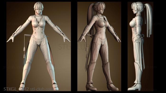 Статуэтки девушки STKGL_8842