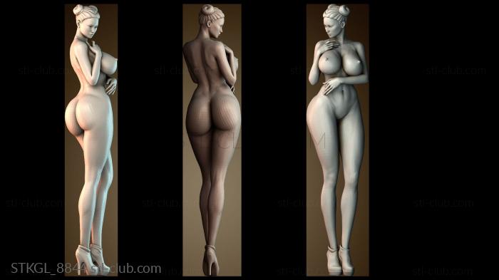 Статуэтки девушки STKGL_8844