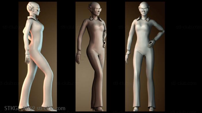 Статуэтки девушки STKGL_8869