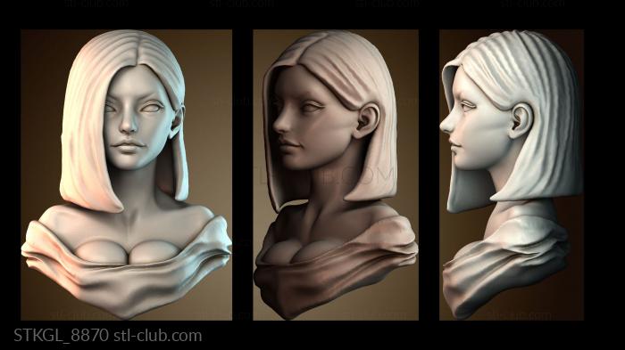 Статуэтки девушки STKGL_8870