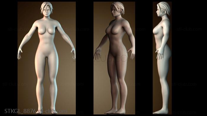 Статуэтки девушки STKGL_8876