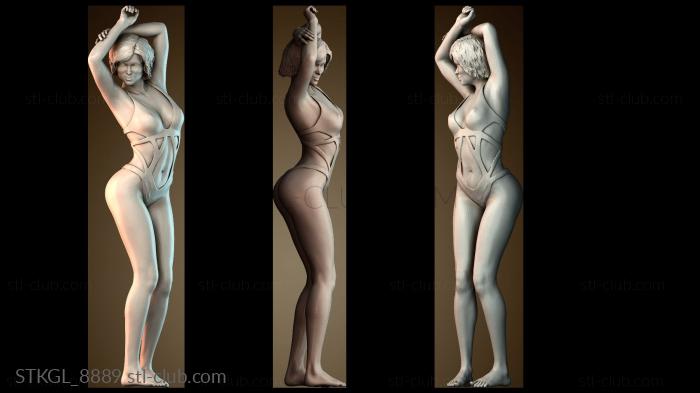 Статуэтки девушки STKGL_8889
