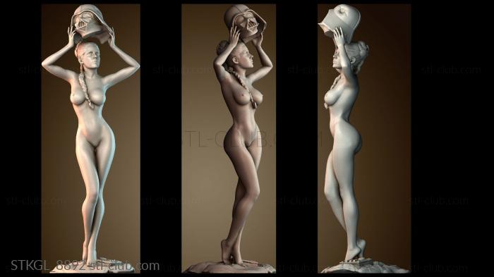 Статуэтки девушки STKGL_8892