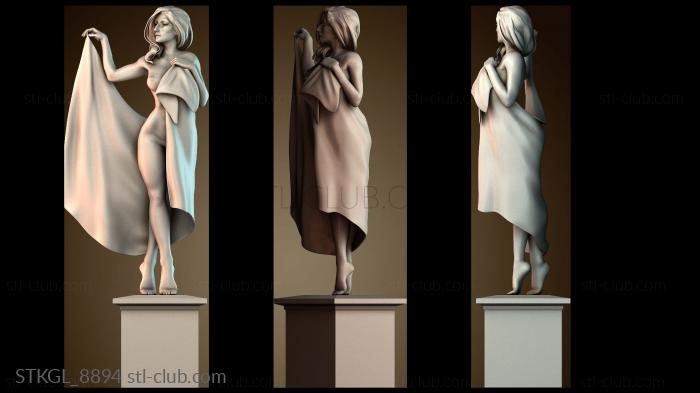 Статуэтки девушки STKGL_8894
