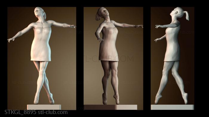 Статуэтки девушки STKGL_8895