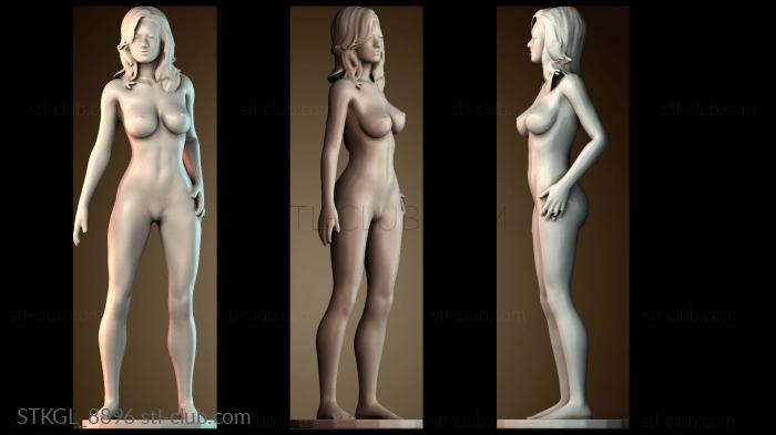 Статуэтки девушки STKGL_8896