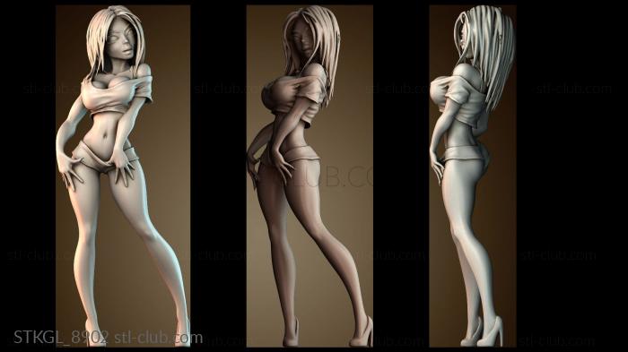 Статуэтки девушки STKGL_8902