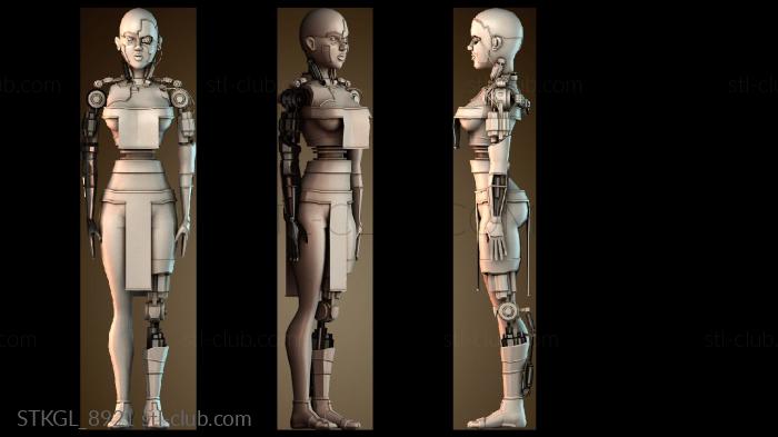 Статуэтки девушки STKGL_8921