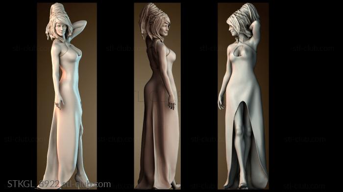 Статуэтки девушки STKGL_8922