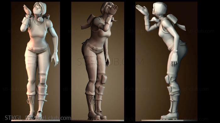 Статуэтки девушки STKGL_8924