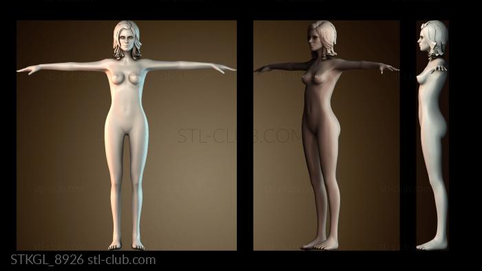 Статуэтки девушки STKGL_8926