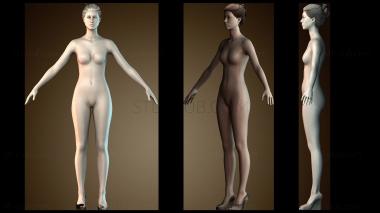 3D модель Женщины (STL)