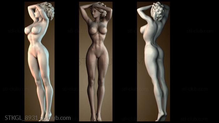 Статуэтки девушки STKGL_8931